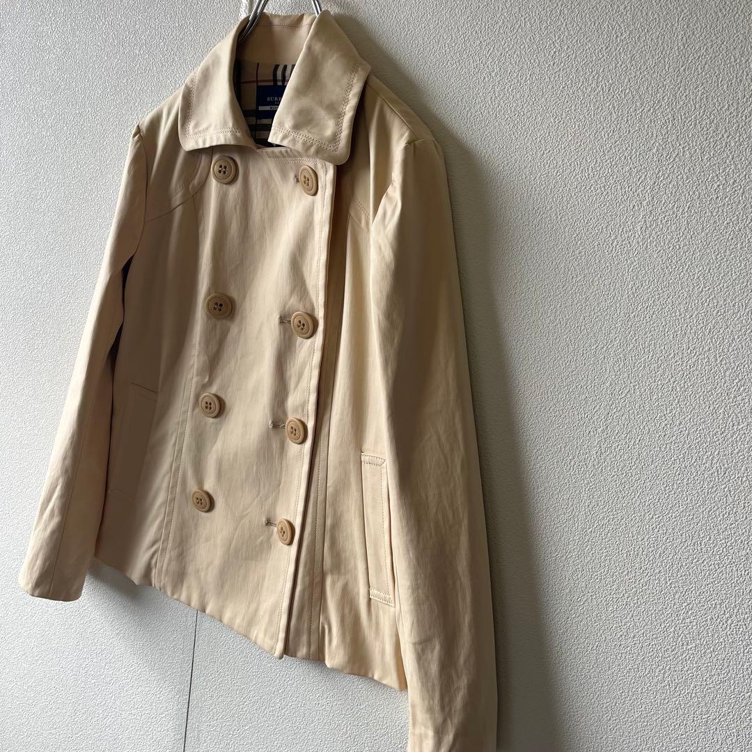 BURBERRY BLUE LABEL バーバリー ダブルボタン ノバチェック