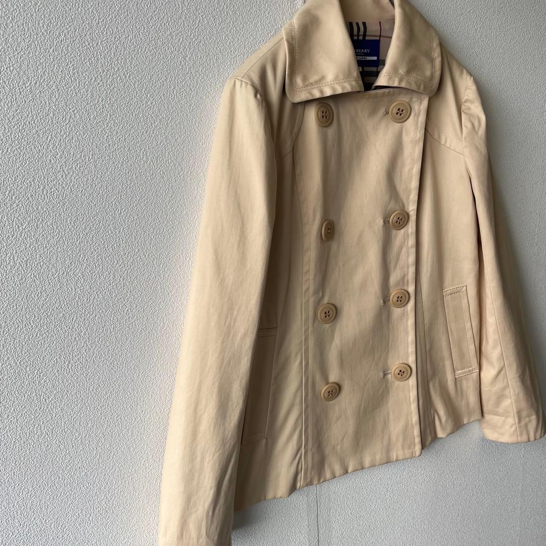 BURBERRY BLUE LABEL バーバリー ダブルボタン ノバチェック