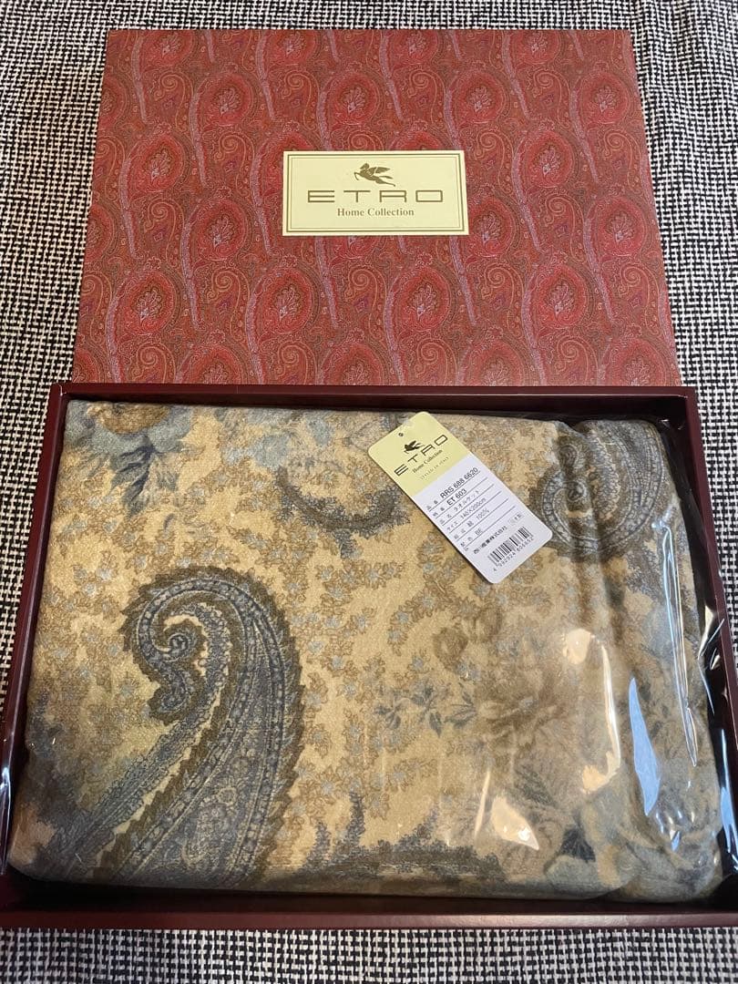 エトロ　タオルケット　新品