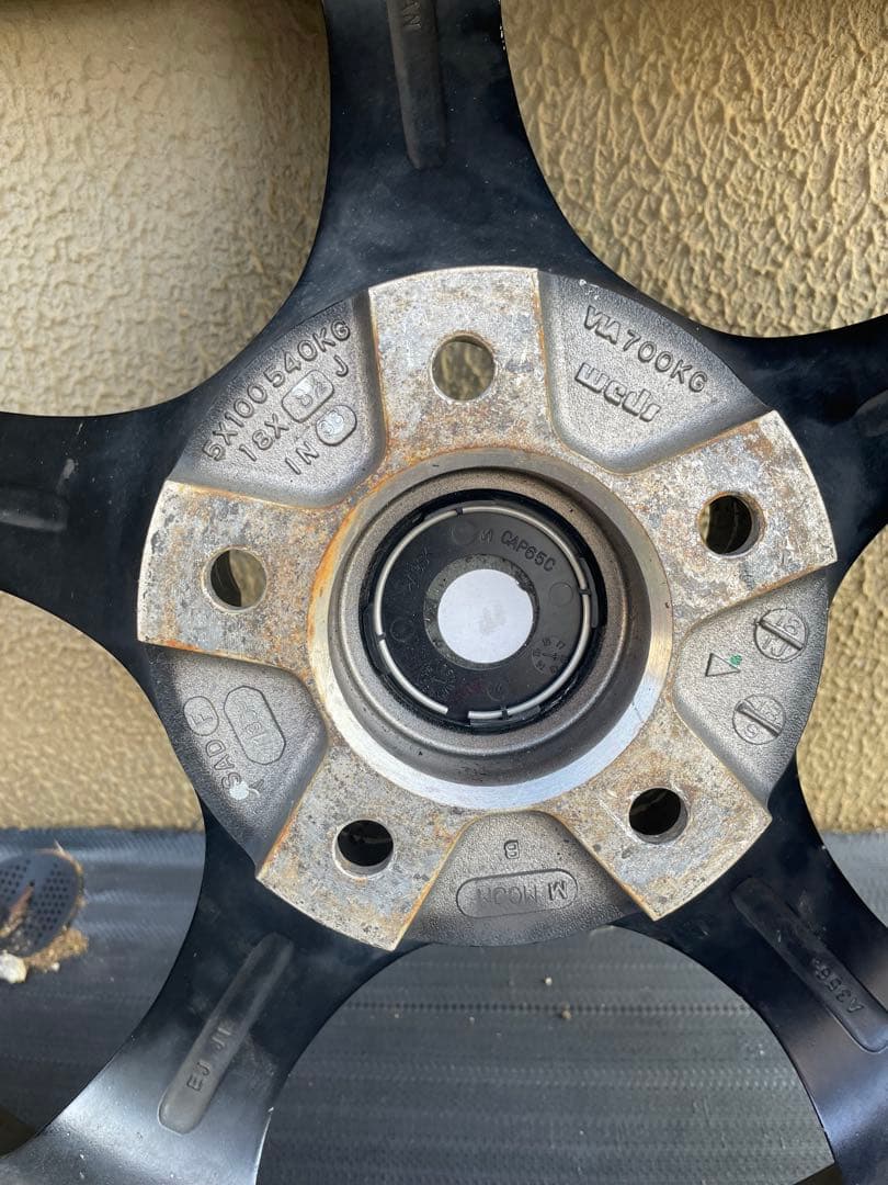 ドリケツ　ウェッズスポーツ　18インチ8.5j 2本