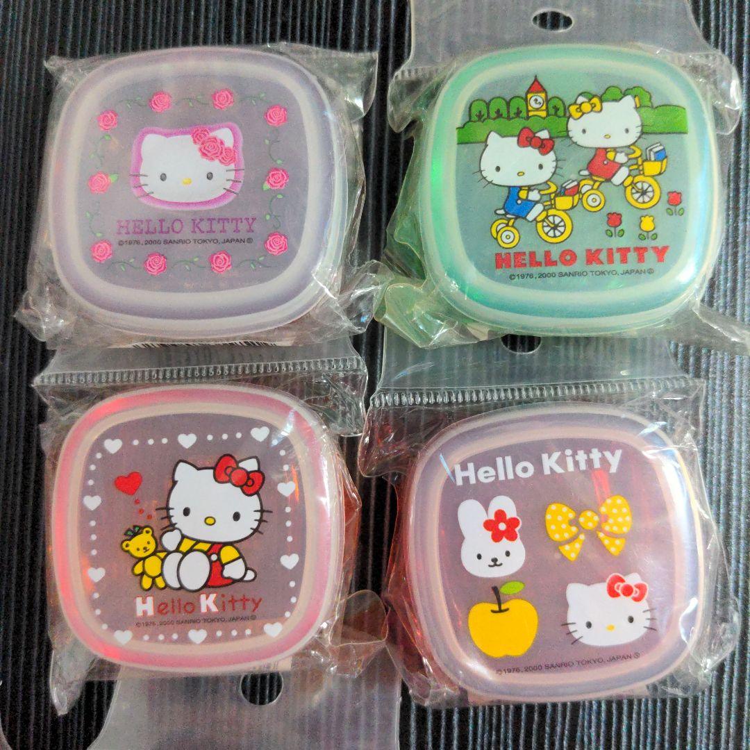 サンリオ　キティ　ミニタッパー　小物ケース　レトロ　減少品　レア