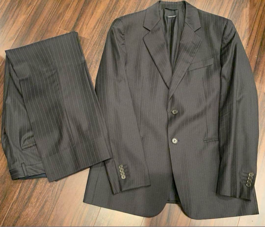 Giorgio Armani ストライプスーツ TG 50