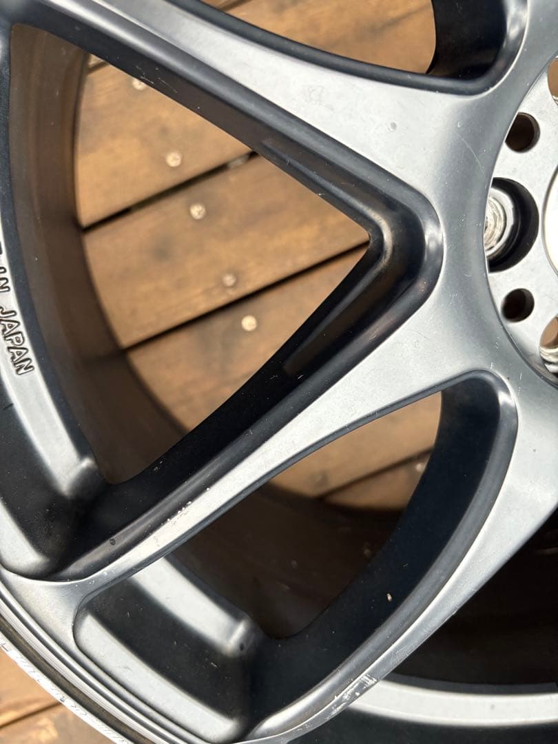 ワークエモーション極18 8.5J +47 ホイールのみ2本　PCD100 5穴