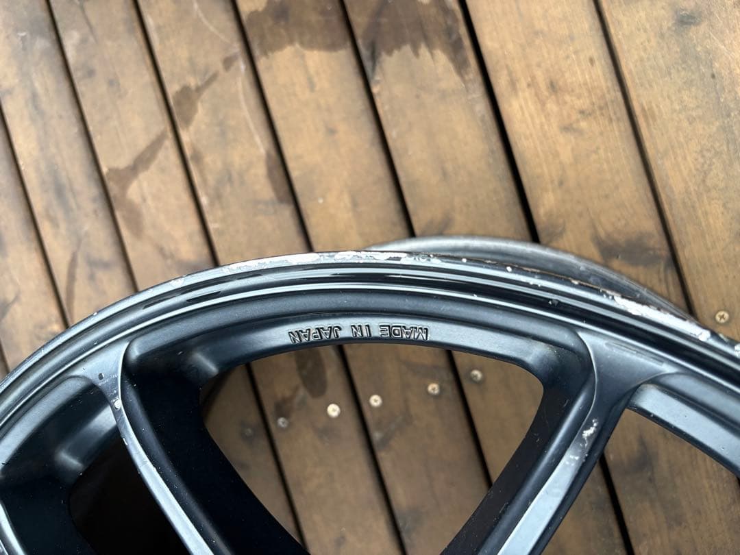 ワークエモーション極18 8.5J +47 ホイールのみ2本　PCD100 5穴