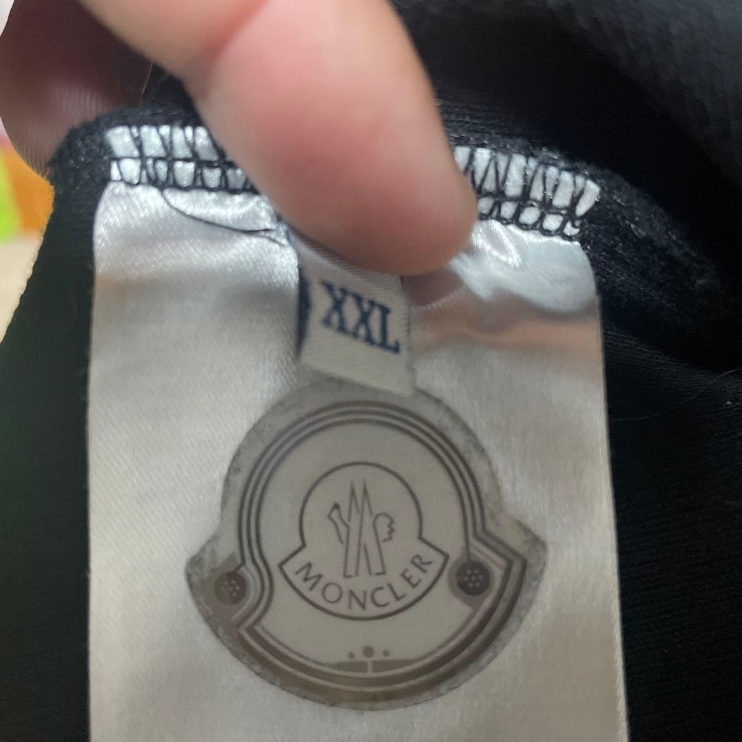 MONCLER ブラック カットソー値下げありコメント 宜しくお願いします