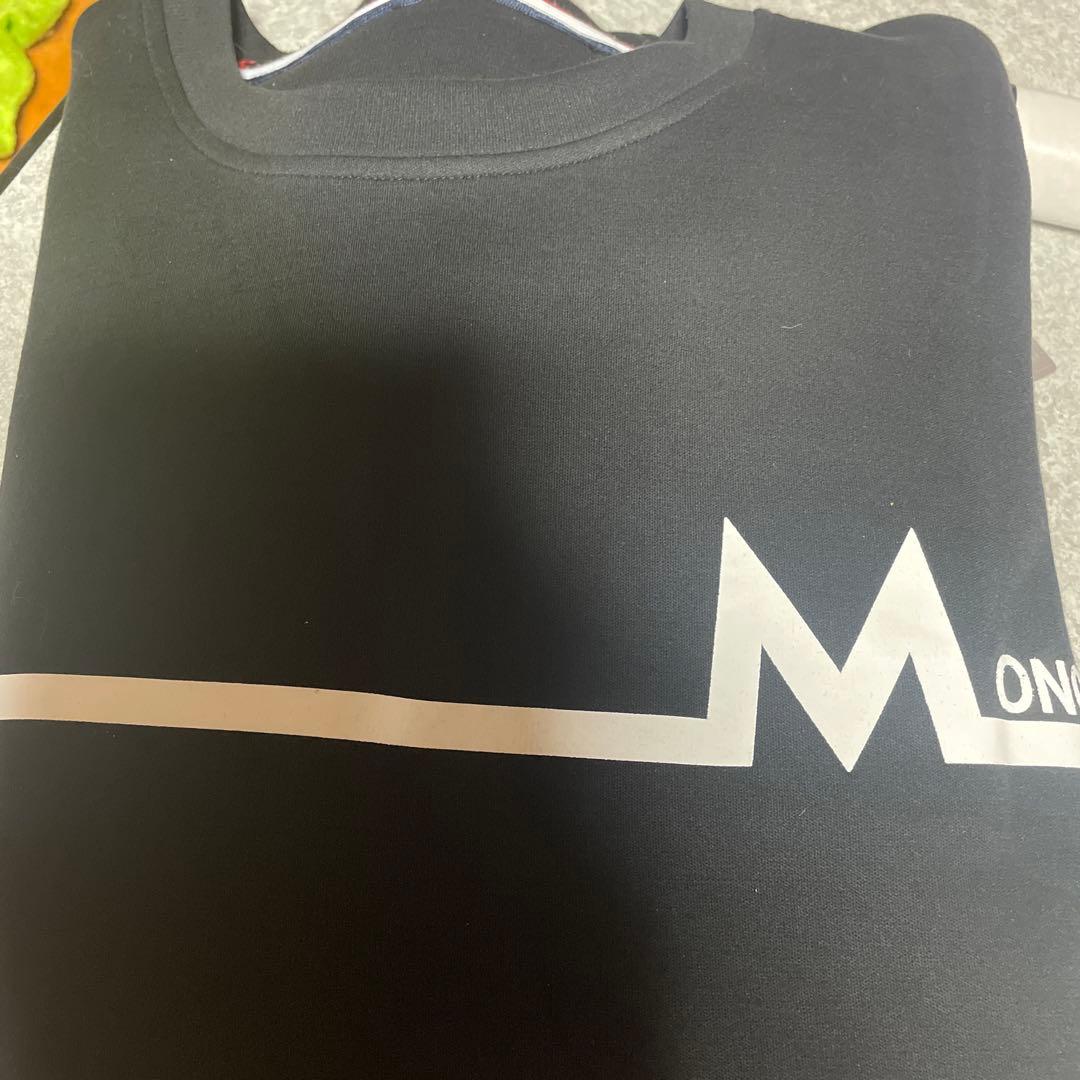 MONCLER ブラック カットソー値下げありコメント 宜しくお願いします