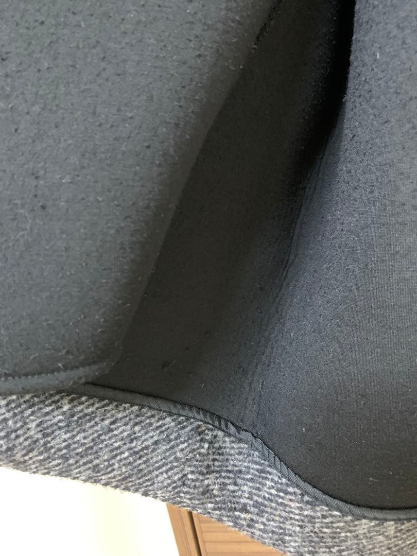 人気完売品　アダムエロペ　ツイードボンディングコーディガン ボンディングコート