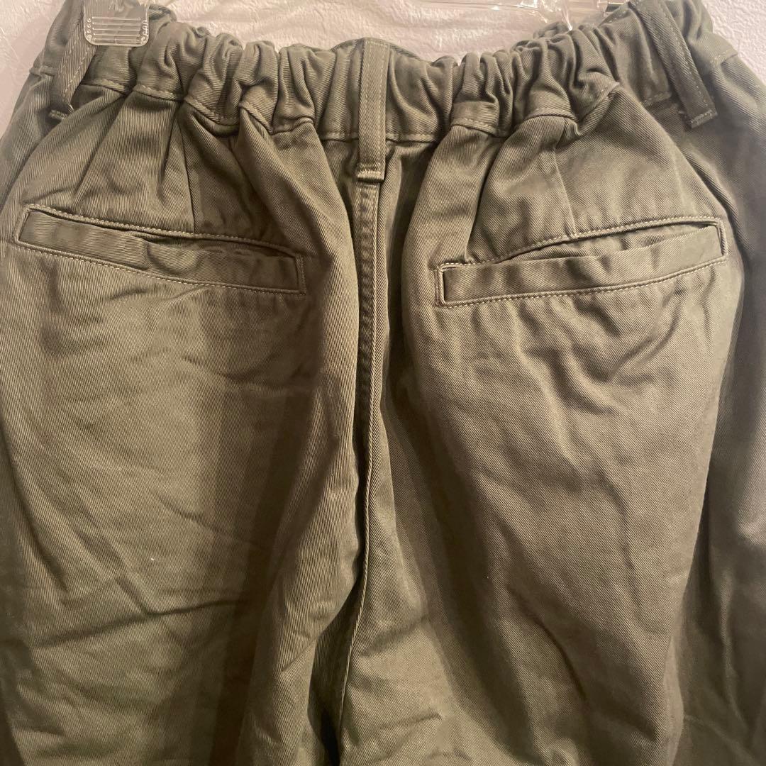 HARVESTY ハーベスティ イージー　サーカスパンツ カーキ　サイズ1