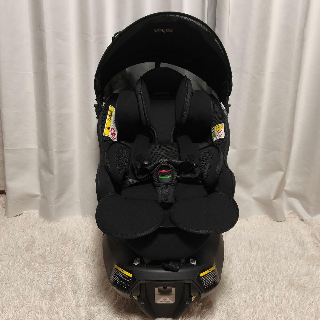 【美品】アップリカ　マモリラ ISOFIX チャイルドシート　ニンバスブラック