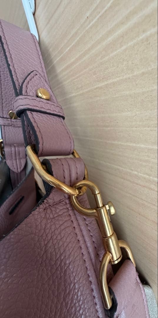 【希少・正規品】アニヤハインドマーチ ショルダーバッグ　ピンクベージュ