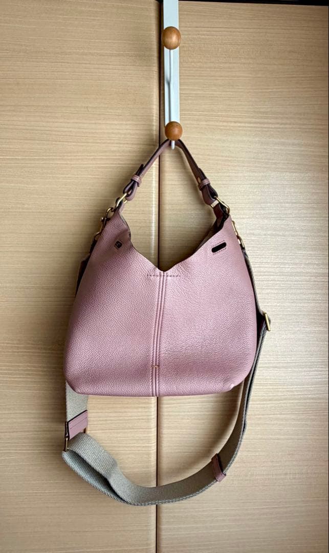 【希少・正規品】アニヤハインドマーチ ショルダーバッグ　ピンクベージュ