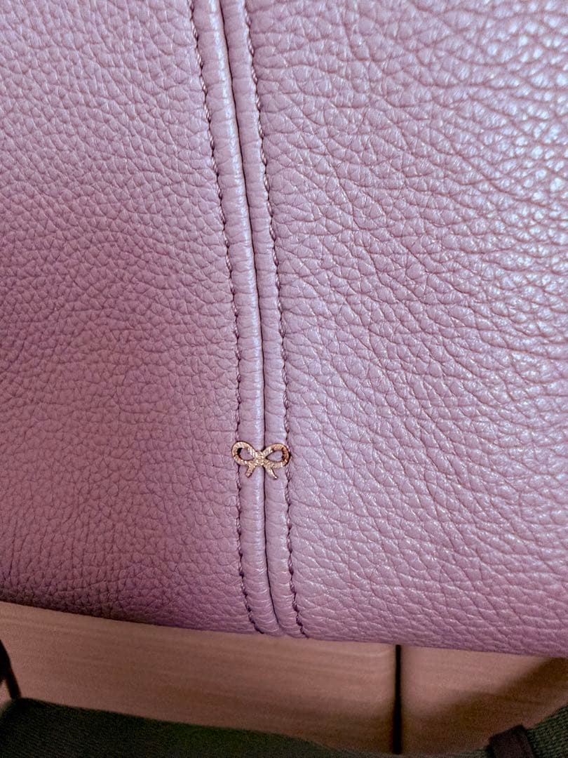 【希少・正規品】アニヤハインドマーチ ショルダーバッグ　ピンクベージュ