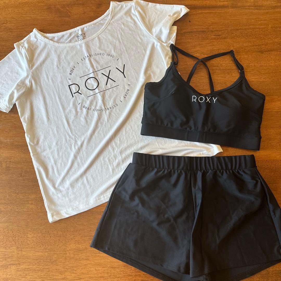 ROXY スイムウェア　ラッシュTシャツセット