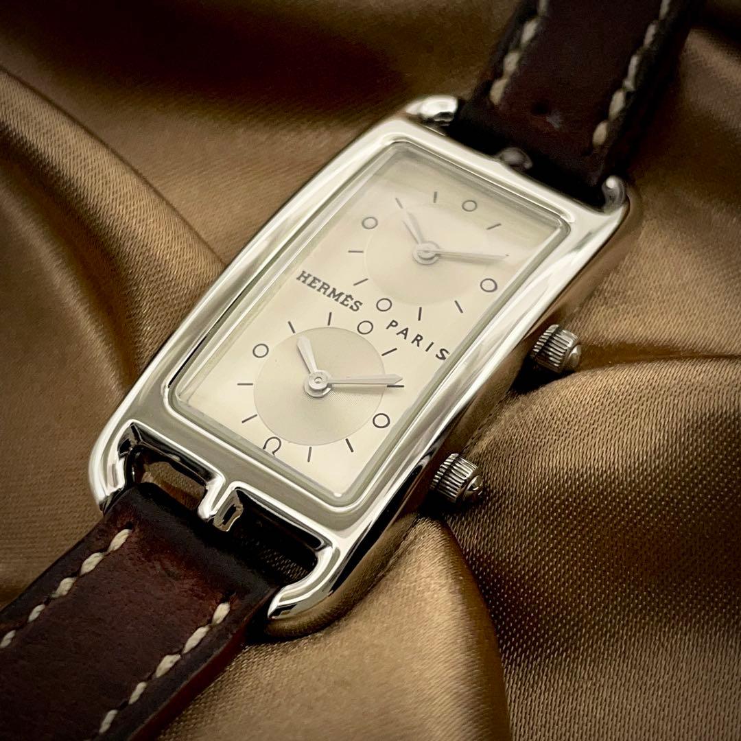 T206 エルメス ケープコッド ドゥゾーン クォーツ 箱ギャランティー付