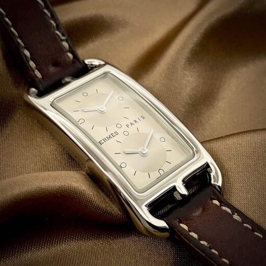 T206 エルメス ケープコッド ドゥゾーン クォーツ 箱ギャランティー付