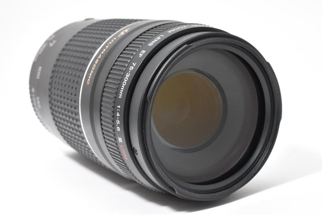 ★極美品★キヤノン EF 75-300mmf4-5.6 iii USM#1640