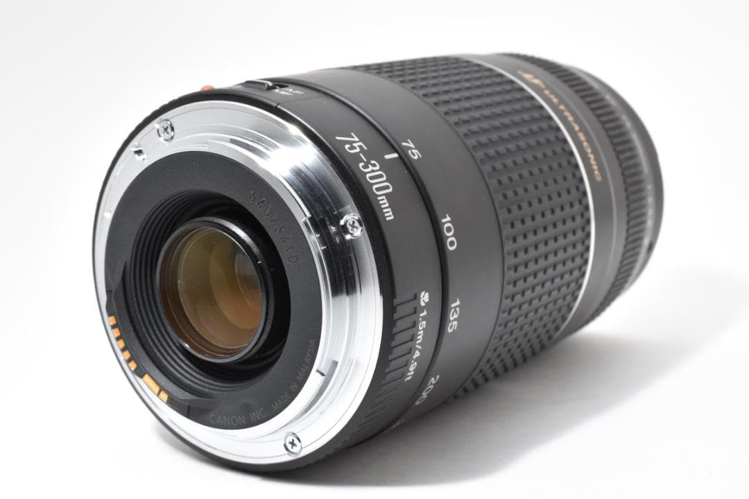 ★極美品★キヤノン EF 75-300mmf4-5.6 iii USM#1640