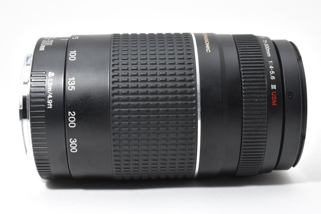 ★極美品★キヤノン EF 75-300mmf4-5.6 iii USM#1640