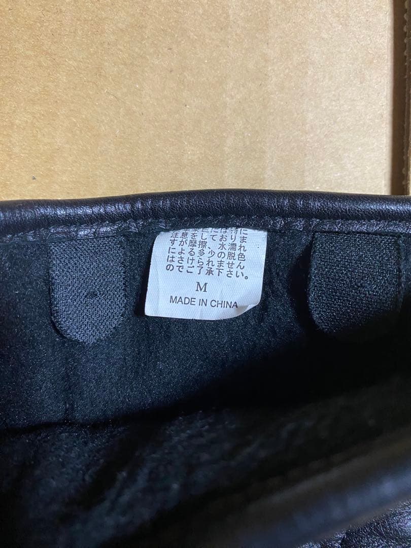 KADOYA カドヤ ガントレット レザーグローブ パデッド Mサイズ