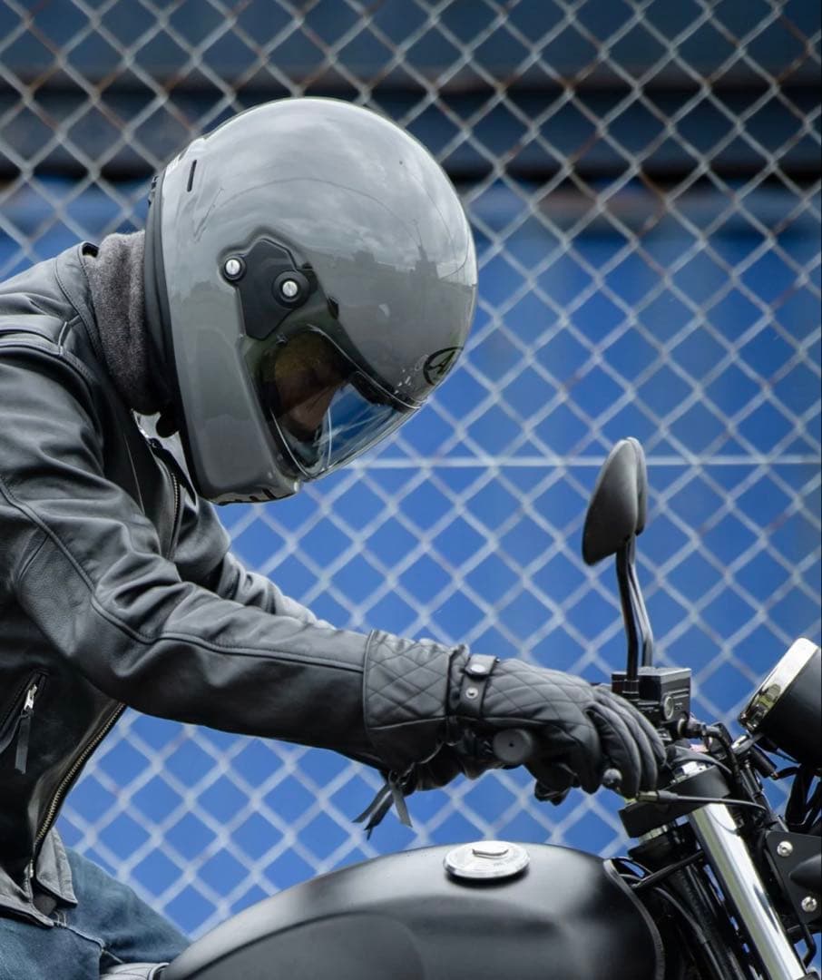 KADOYA カドヤ ガントレット レザーグローブ パデッド Mサイズ