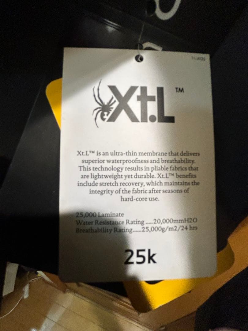 スワッチ　SPYDER VYPER JACKET メンズXLサイズ