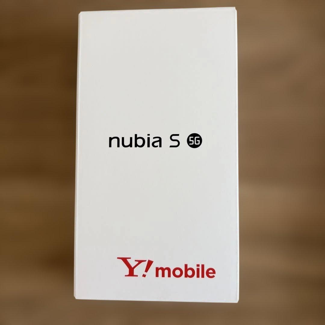 nubia s 5gG ブラック 新品