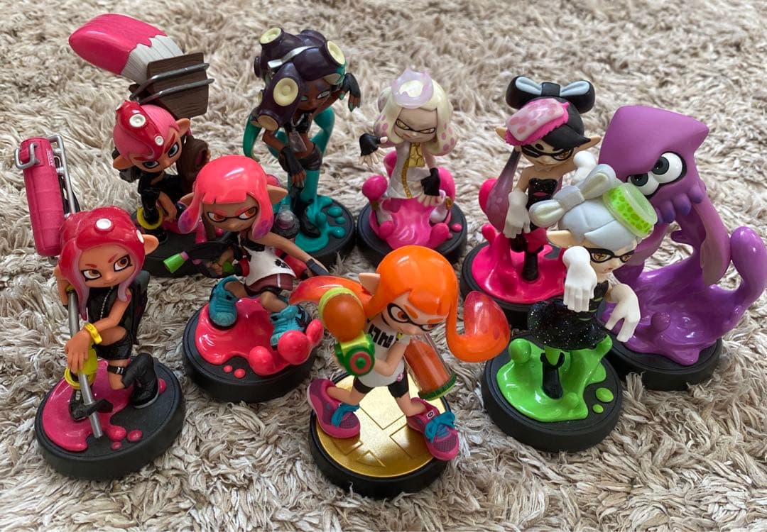 スプラトゥーン　アミボー　amiibo 9体セット