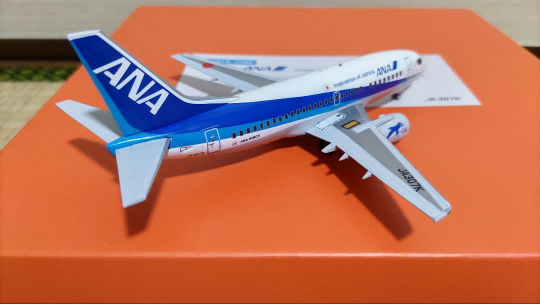 1/200 B737-500 ANA 全日空 JA307K 退役記念装飾