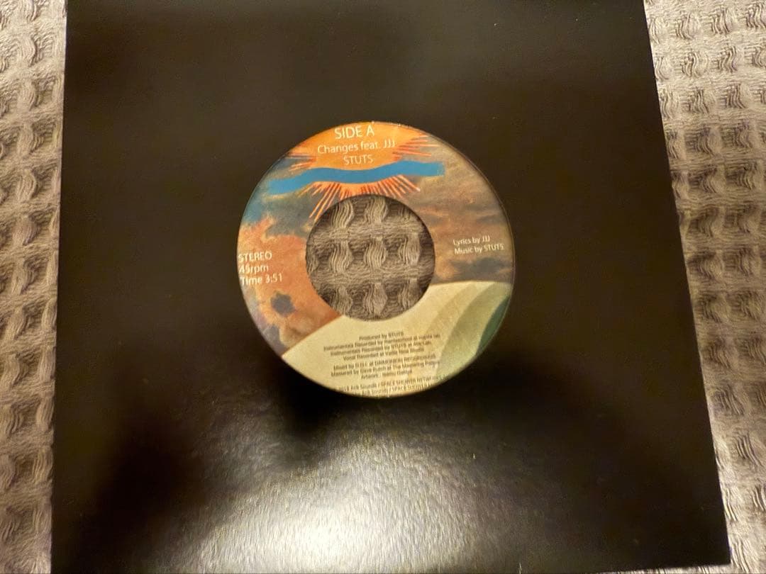 JJJ STUTS 7インチレコード Change