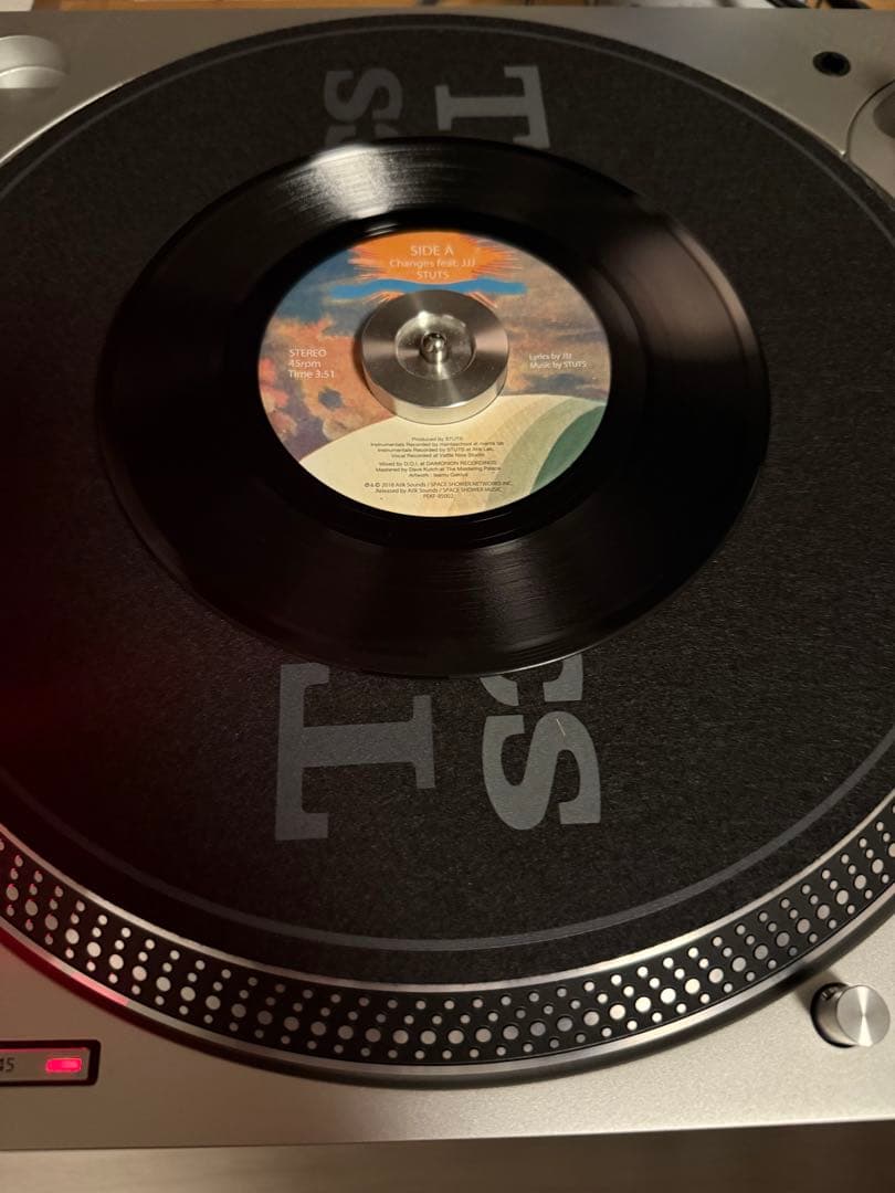 JJJ STUTS 7インチレコード Change