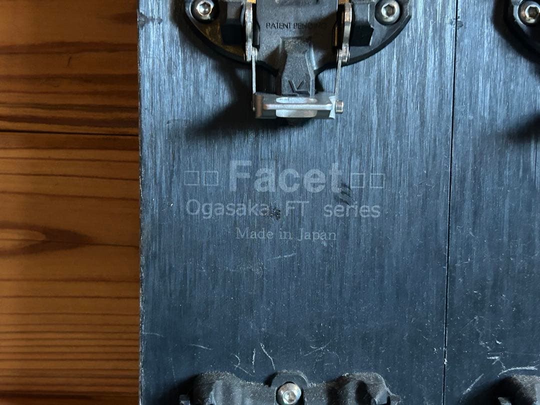 OGASAKA スプリットボード FACET 164 ビンディング シール付き