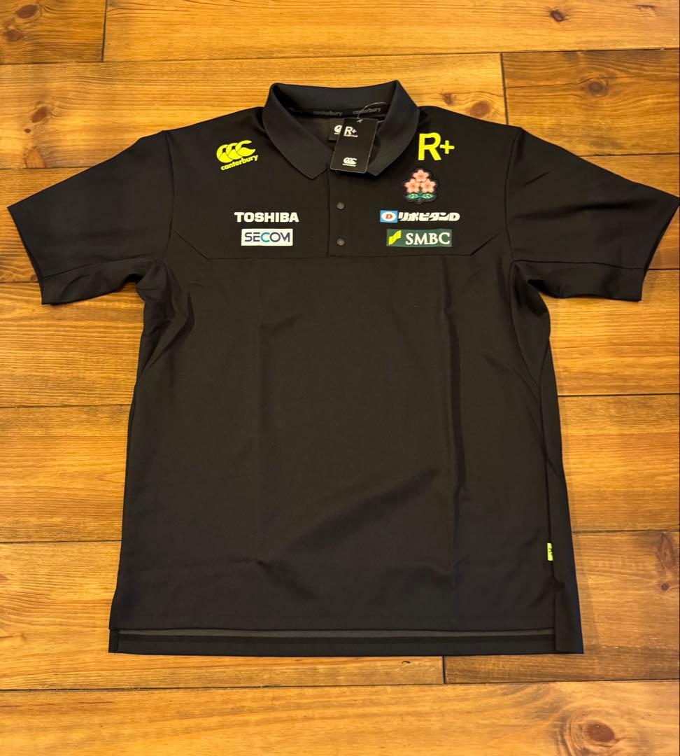 新品カンタベリー ラグビー日本代表メディア ポロシャツ3L RP32016