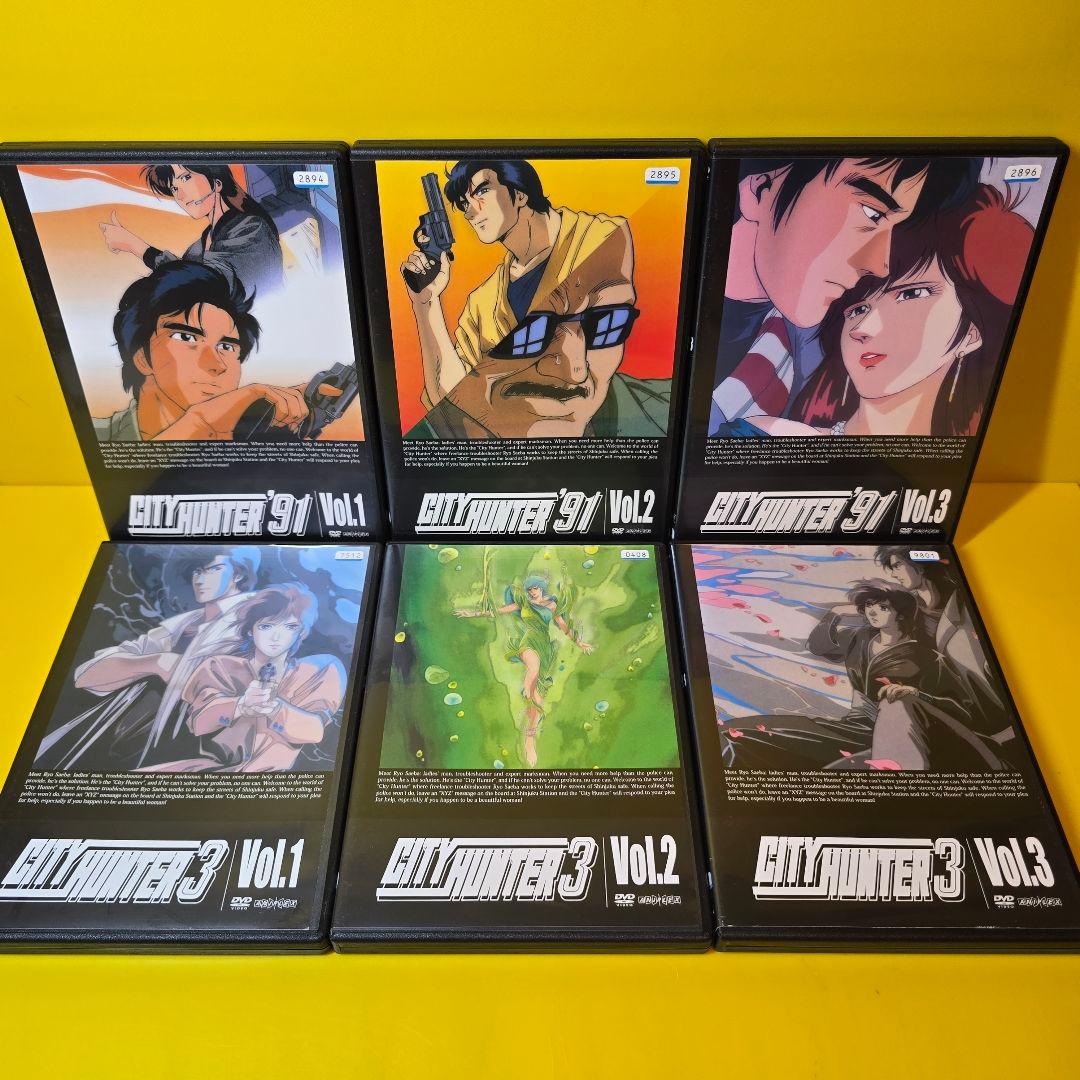 新品ケース交換済　CITY HUNTER シティーハンター1期～4期DVD26巻