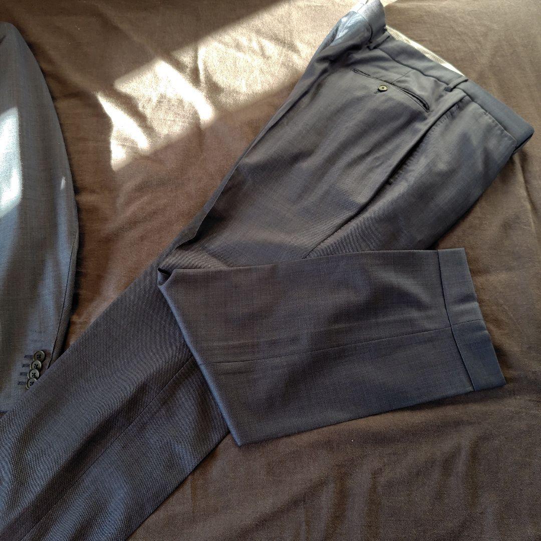 ゼニア トゥモローランド ブルーグレースーツ サイズ46