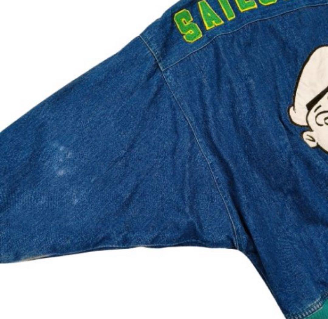 ポパイ　（オリーブ&ブルータス）デニムジャケット　80年代ヴィンテージ