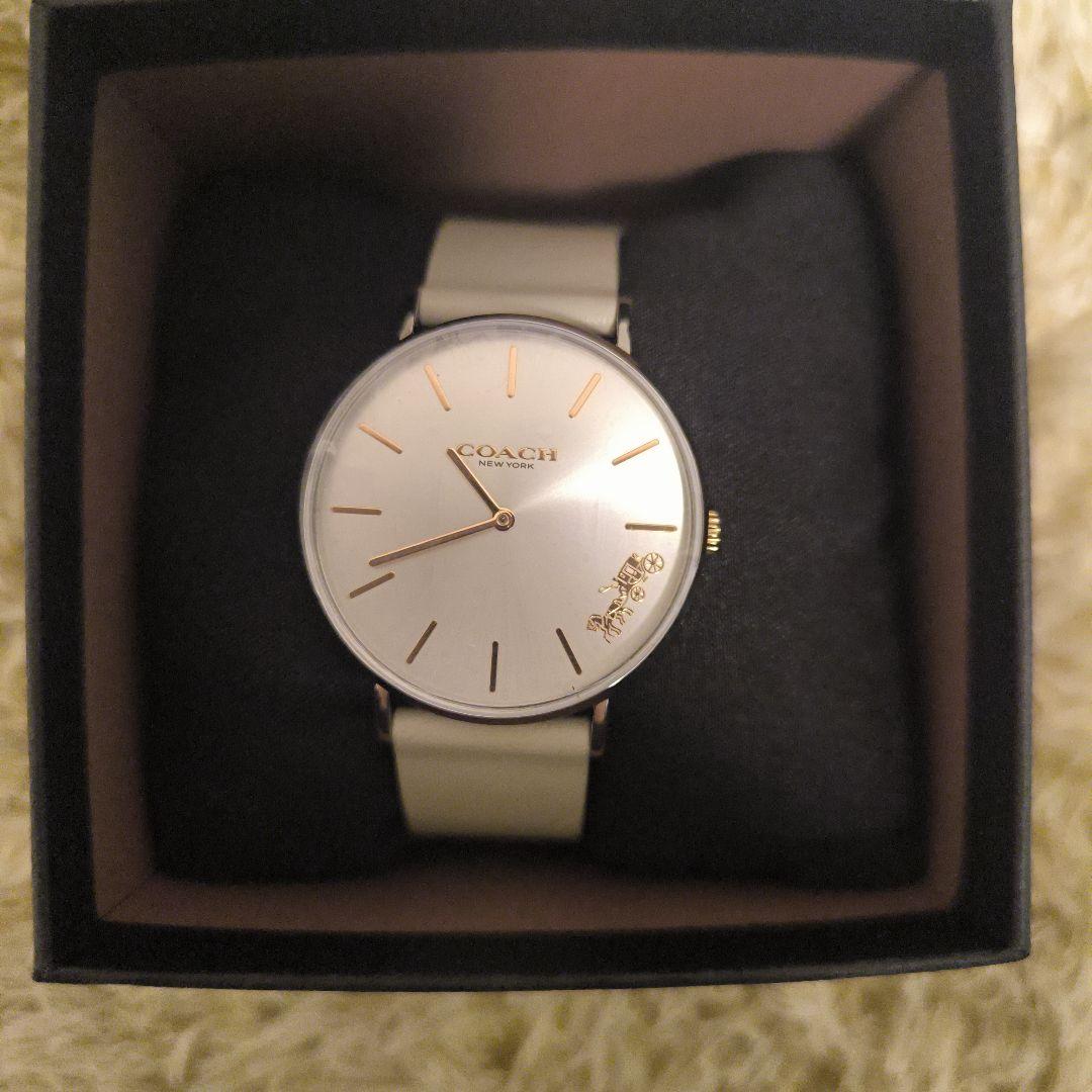 COACH 腕時計 シルバー/ホワイト
