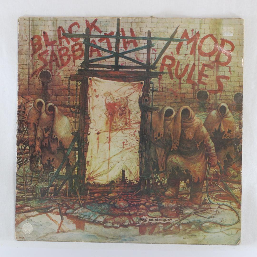 仏LP Black Sabbath Mob Rules フランス盤 Stereo