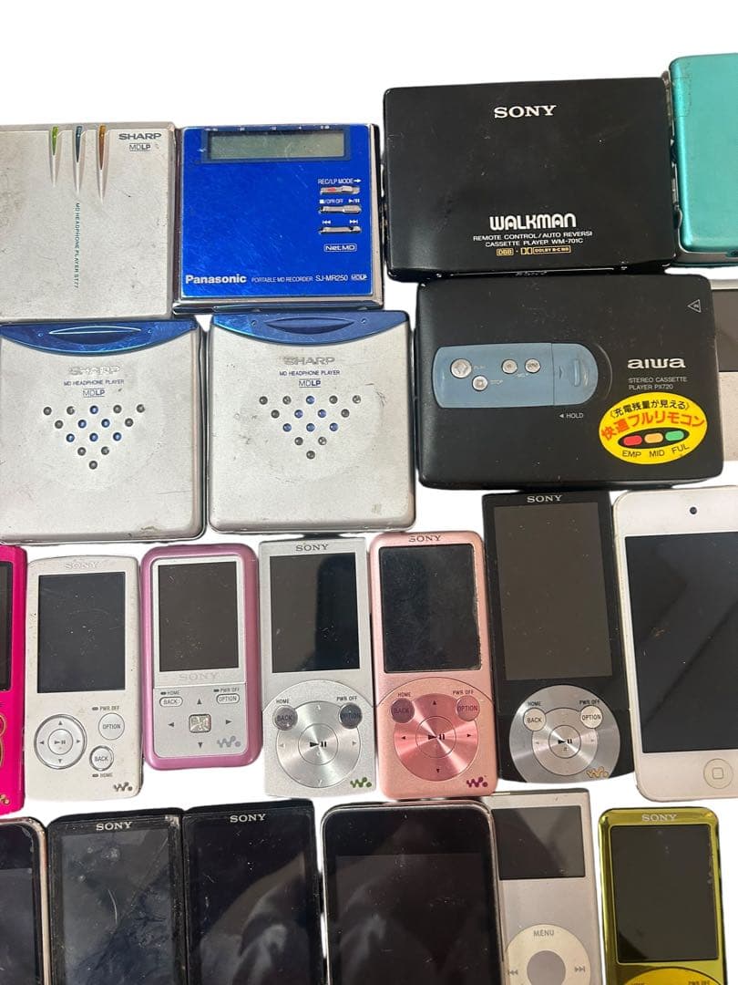 d*9様 デジタルオーディオプレーヤーセット　MD ウォークマン　iPodなど