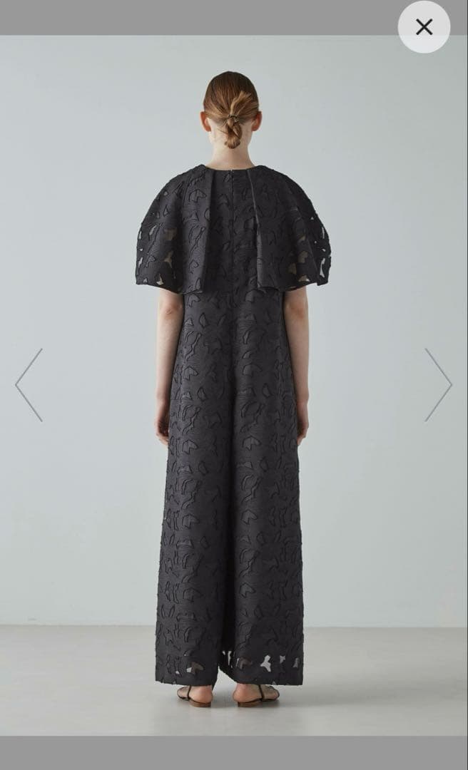 ADORE アドーア シアーボタニカルジャガードコンビネゾン