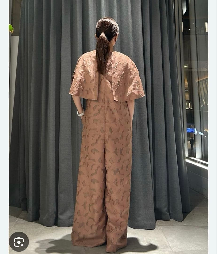 ADORE アドーア シアーボタニカルジャガードコンビネゾン