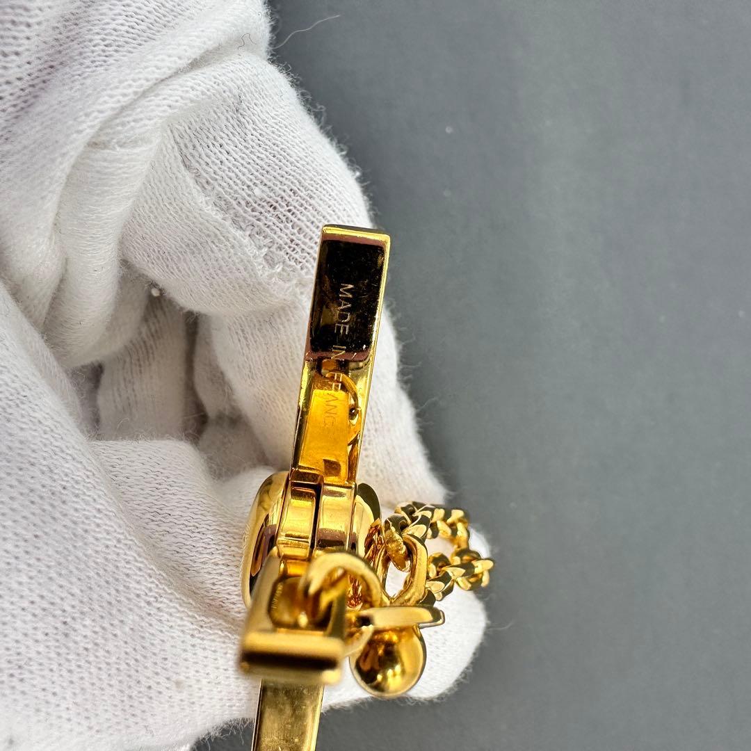 美品★HERMES エルメスゴールド グローブホルダー★C66