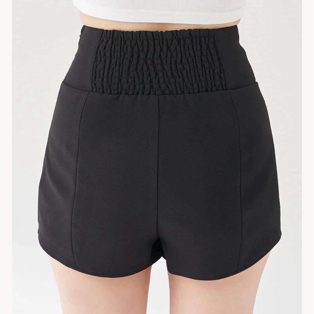 【新品】Darich 美シルエットショートパンツ FREE / BLK