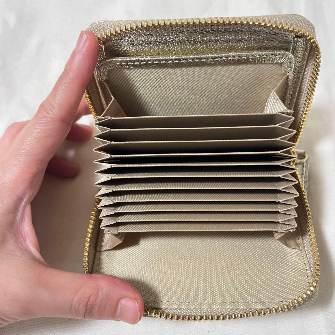 美品　PEZ(ペッツ)×perche(ペルケ)×ear コラボ　財布　ゴールド