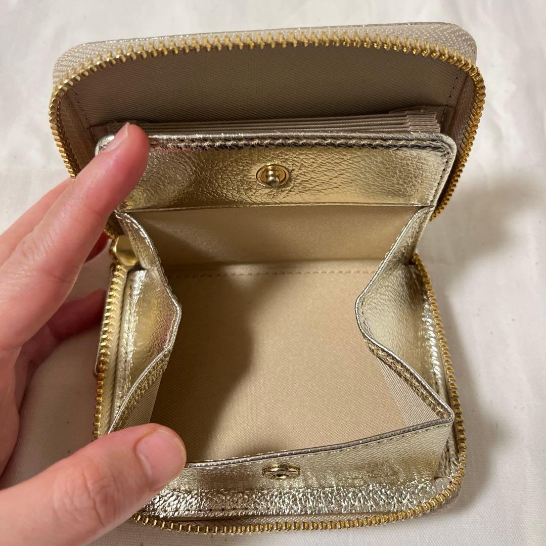 美品　PEZ(ペッツ)×perche(ペルケ)×ear コラボ　財布　ゴールド