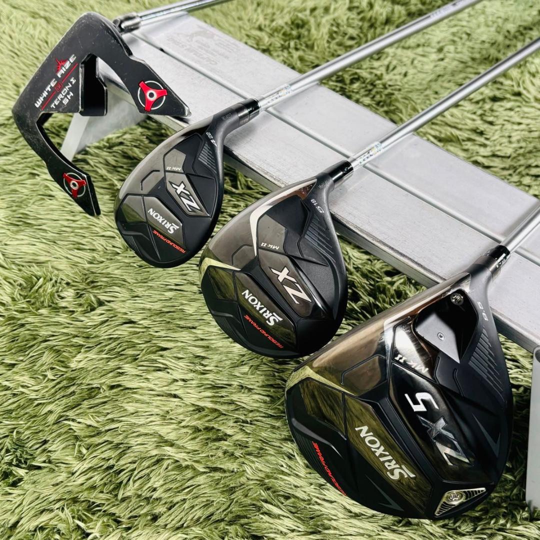 スリクソン ZX5 MK2 12本セット メンズゴルフ 初心者 入門 人気モデル