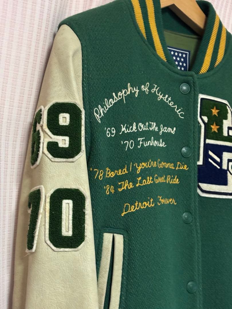 ヒステリックグラマー　hysteric glamourスタジャン　フリーサイズ