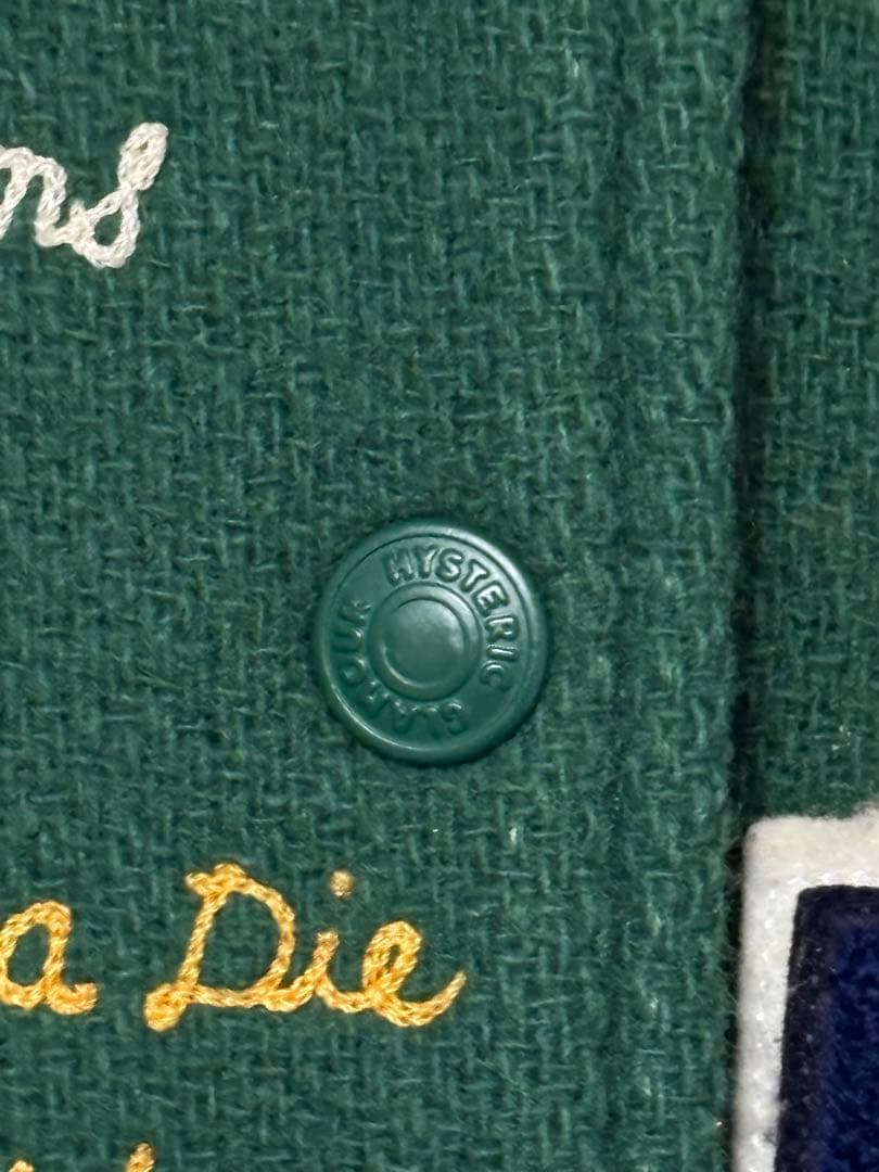 ヒステリックグラマー　hysteric glamourスタジャン　フリーサイズ