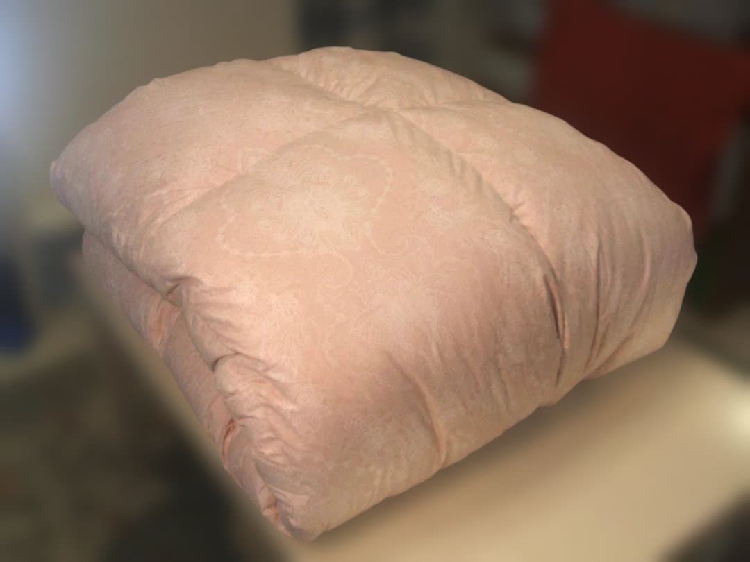 （ダブル）新品＊四つ星エクセル＊フランス産１，７キロ増量＊二層式羽毛布団