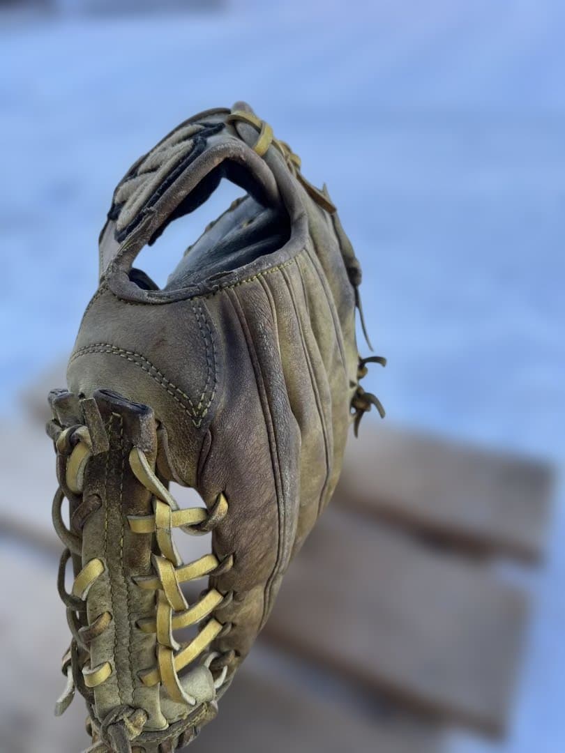 シュアプレイ SURE PLAY 硬式 投手用グラブグローブレザーベージュ