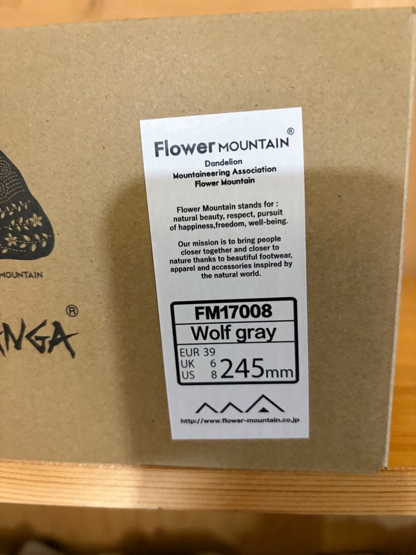 新品 NANGA × Flower MOUNTAIN YAMANO3 24.5